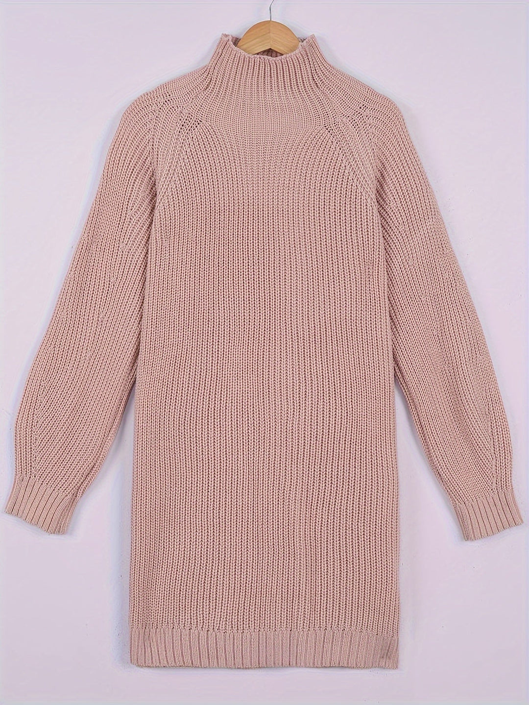 Kara | Oversized Turtleneck Sweater Dress Mini