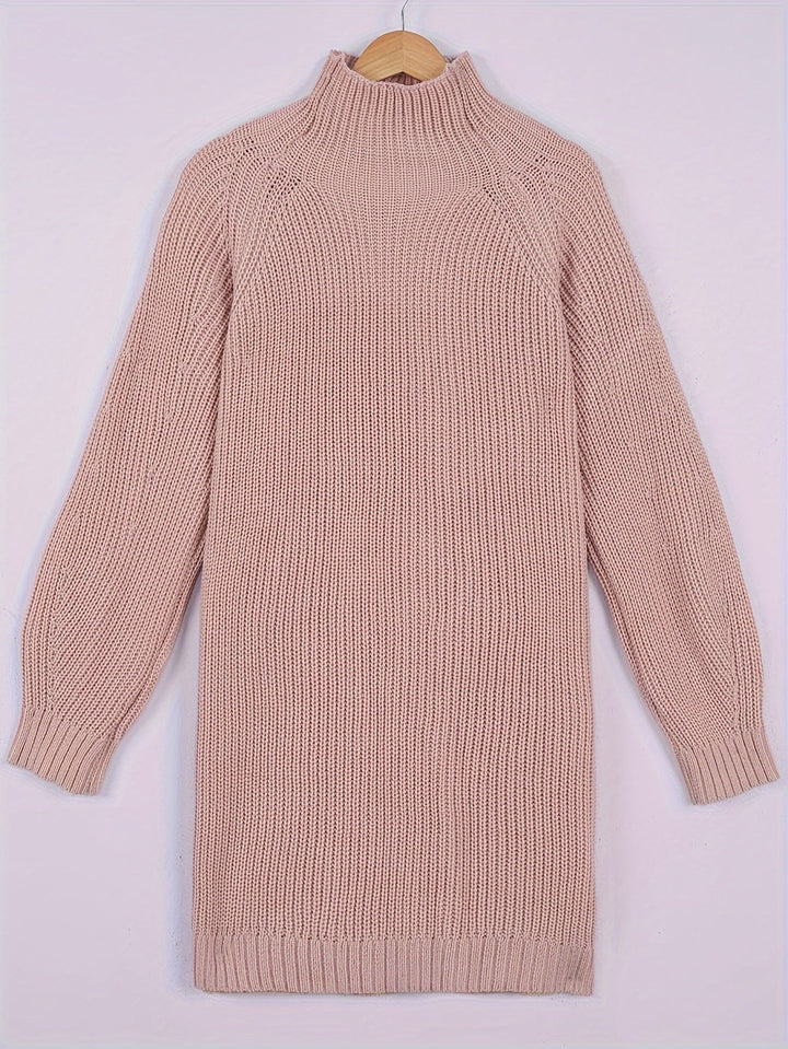 Kara | Oversized Turtleneck Sweater Dress Mini