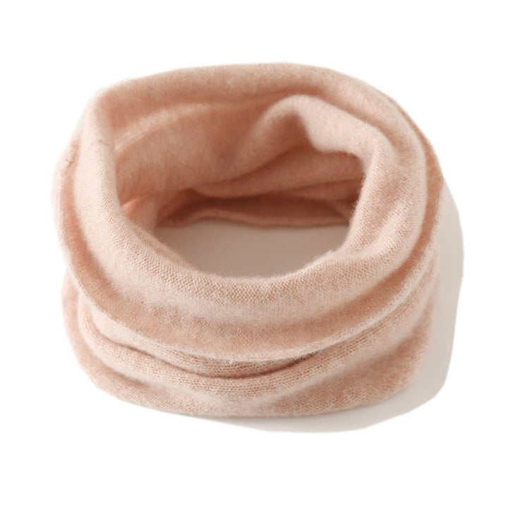 Womens knit snood loop scarf neck warmer, view 1