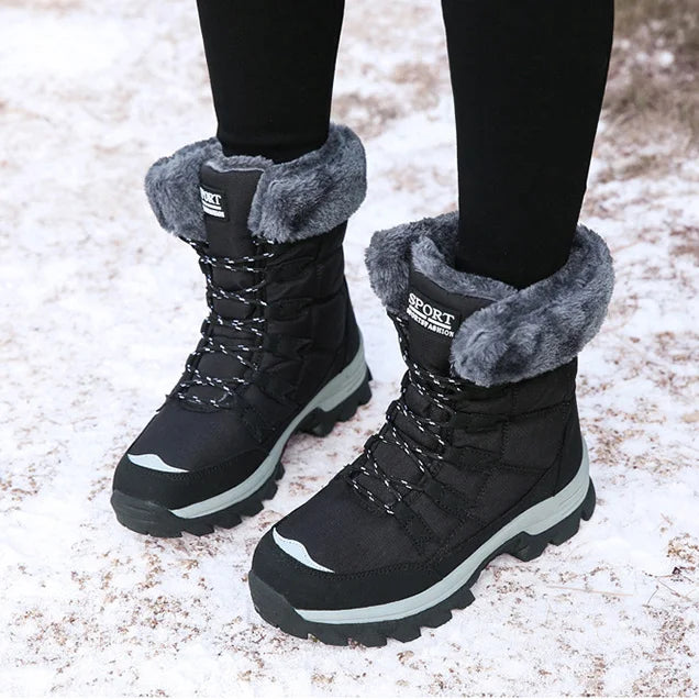 Nova | Quilted Lace-Up Winter Boots SPORT