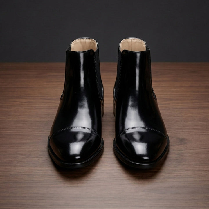 Nolan mens cap toe Chelsea boots
