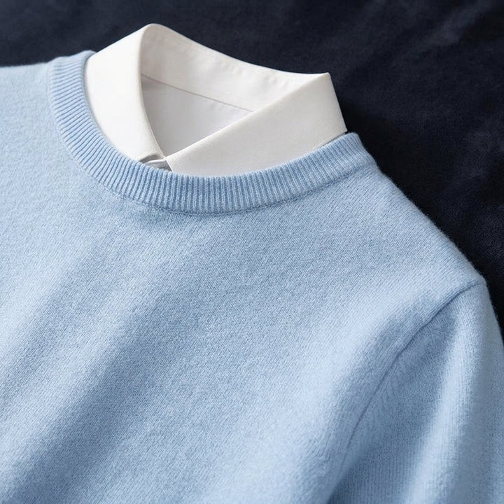 Nova | Lightweight Crewneck Knit Sweater Pull on Relaxed Fit
