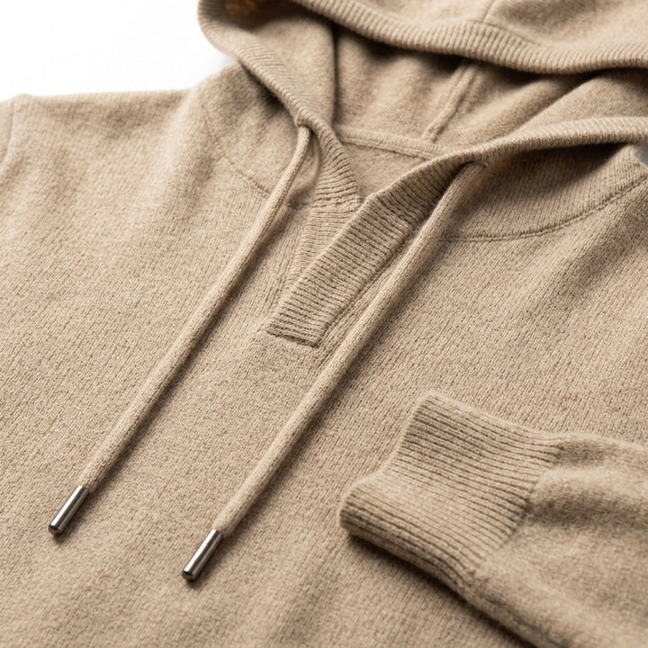 Harley | Hooded Sweater Relaxed Fit Ribbed Trim