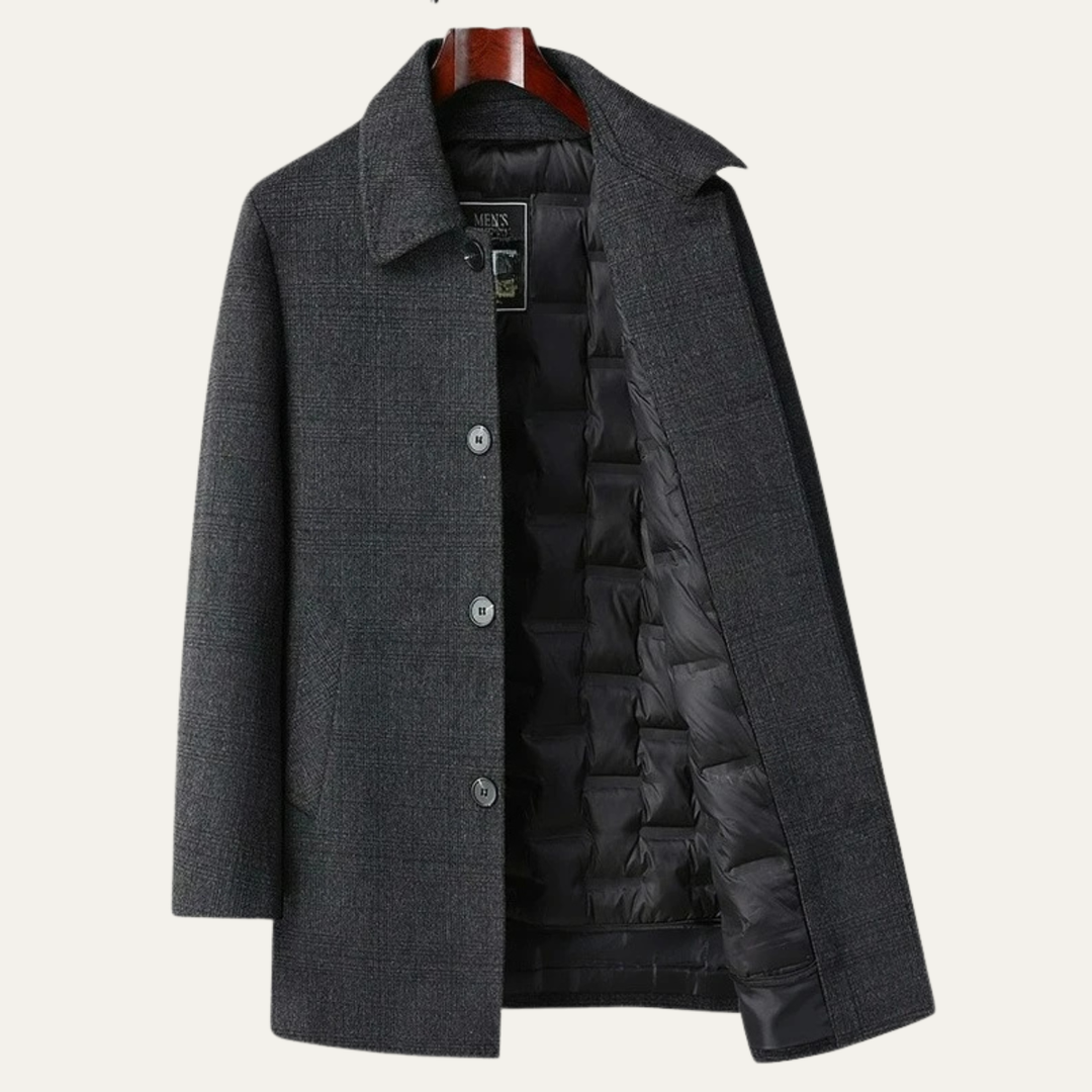 Lawson | Mens Wool Blend Overcoat