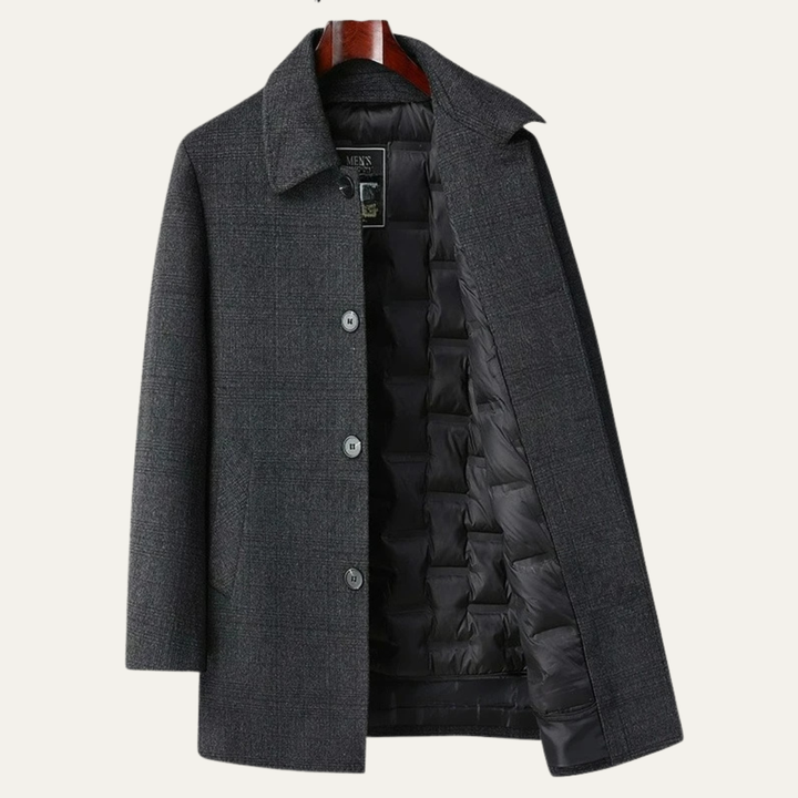 Lawson | Mens Wool Blend Overcoat