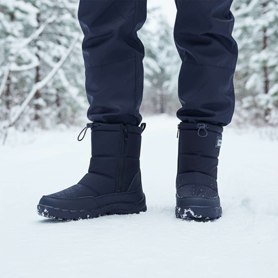 Kit | Quilted Zip Snow Boots