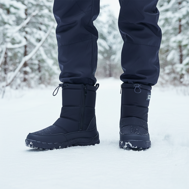 Kit | Quilted Zip Snow Boots