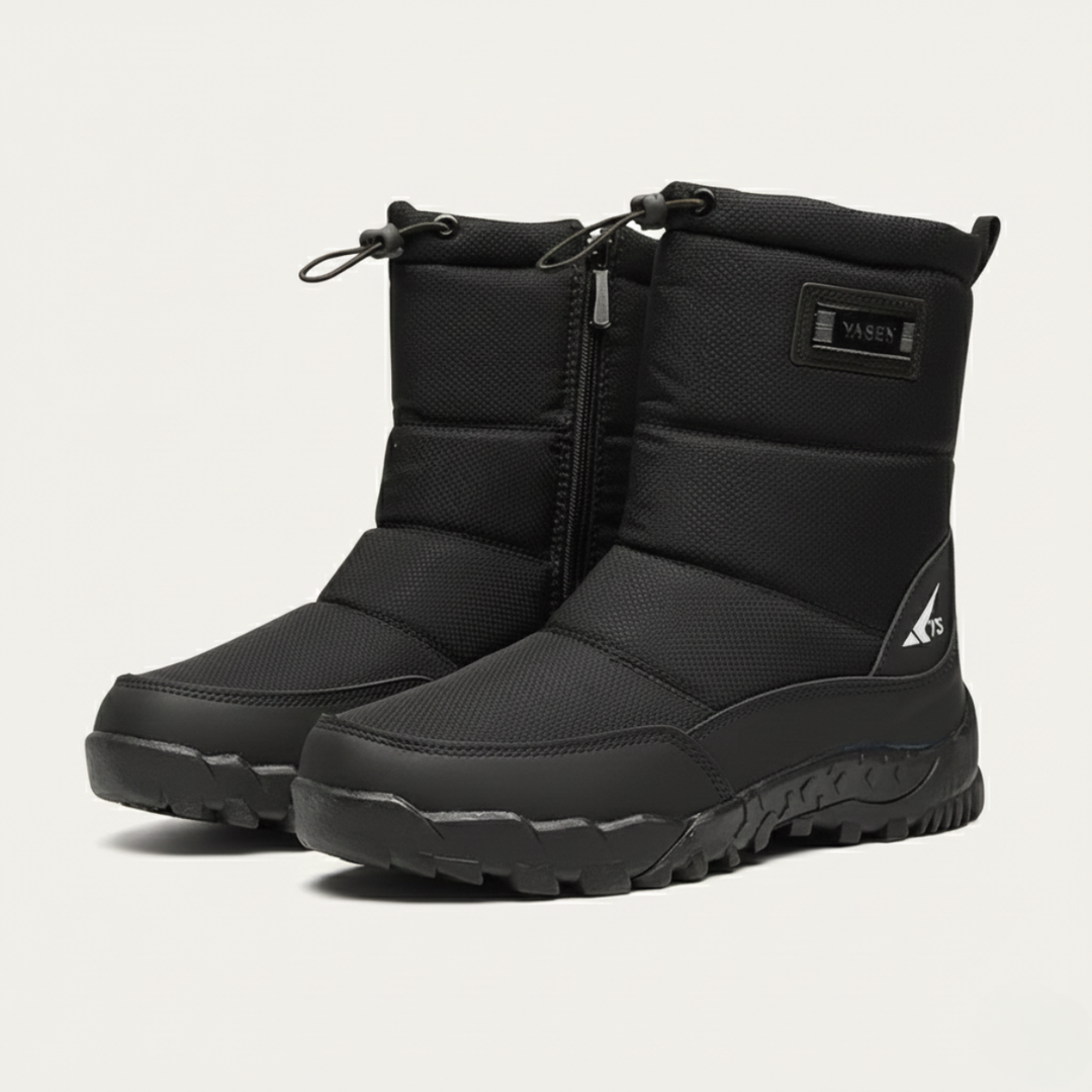 Kit | Quilted Zip Snow Boots