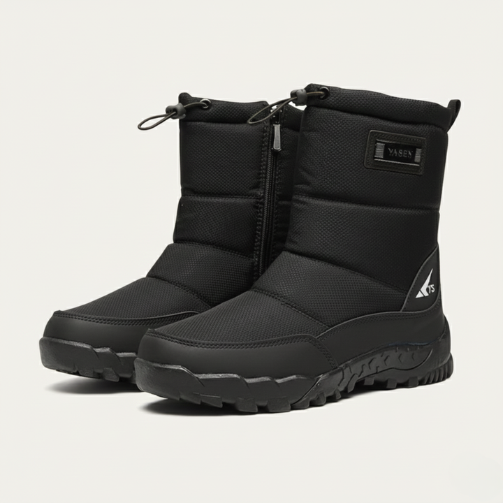 Kit | Quilted Zip Snow Boots