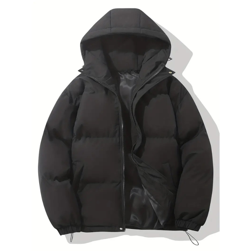 Wyatt | Men's Hooded Puffer Jacket Zip