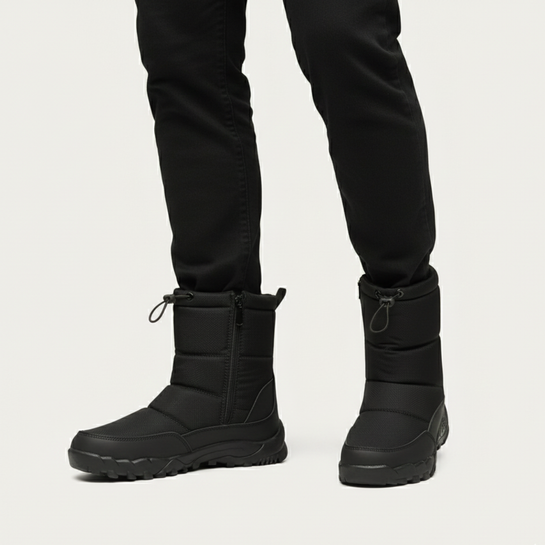 Kit | Quilted Zip Snow Boots