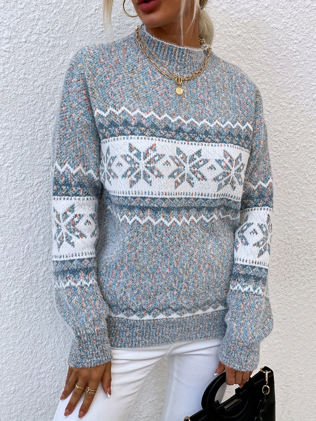 Ocean | Ribbed Crew-Neck Sweater – Casual &amp; Everyday