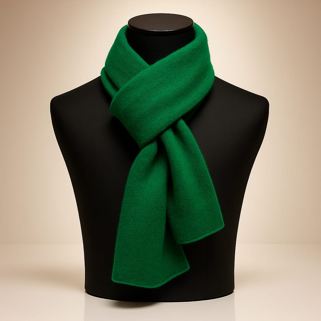 Ellis | Knitted Solid Texture Scarf Accessory