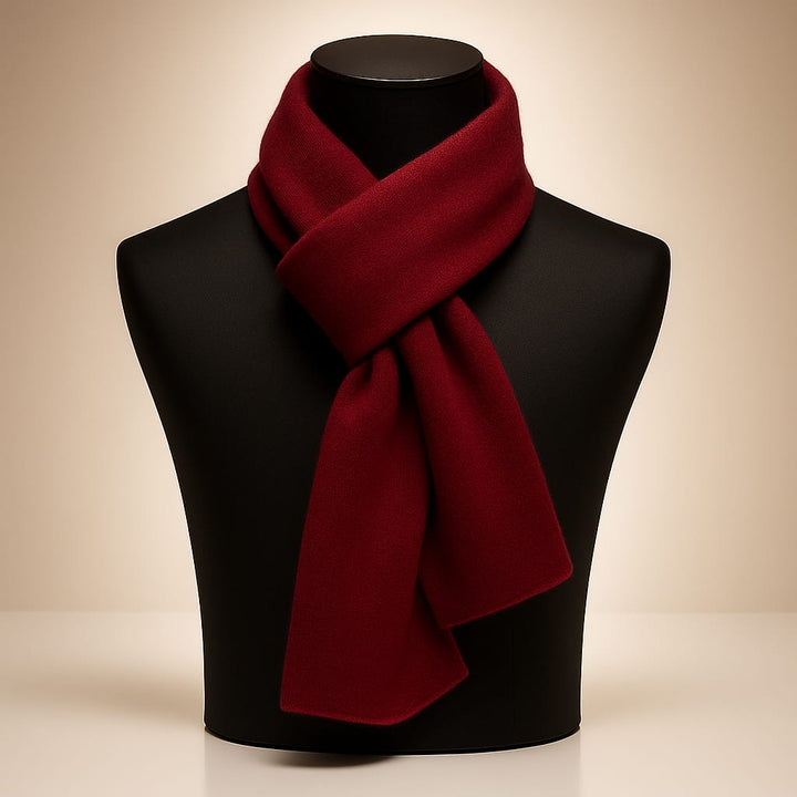 Ellis | Knitted Solid Texture Scarf Accessory