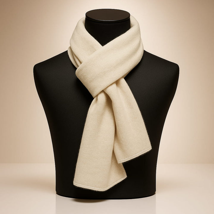Ellis | Knitted Solid Texture Scarf Accessory