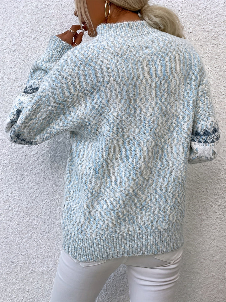Ocean | Ribbed Crew-Neck Sweater – Casual &amp; Everyday