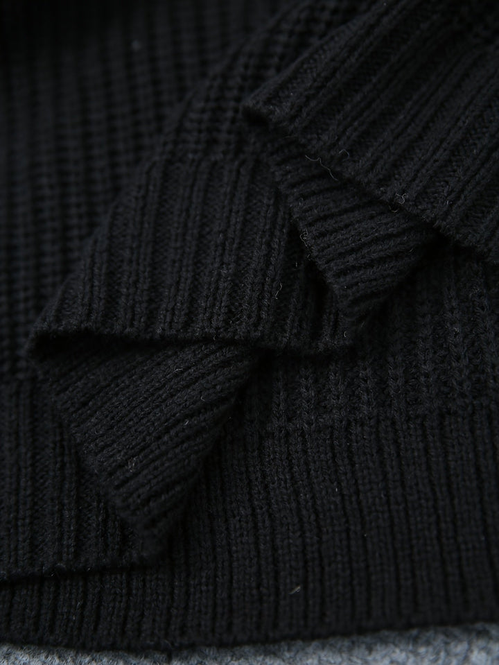 Kara | Oversized Turtleneck Sweater Dress Mini