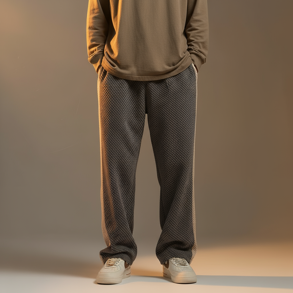 Reed mens quilted sweatpants