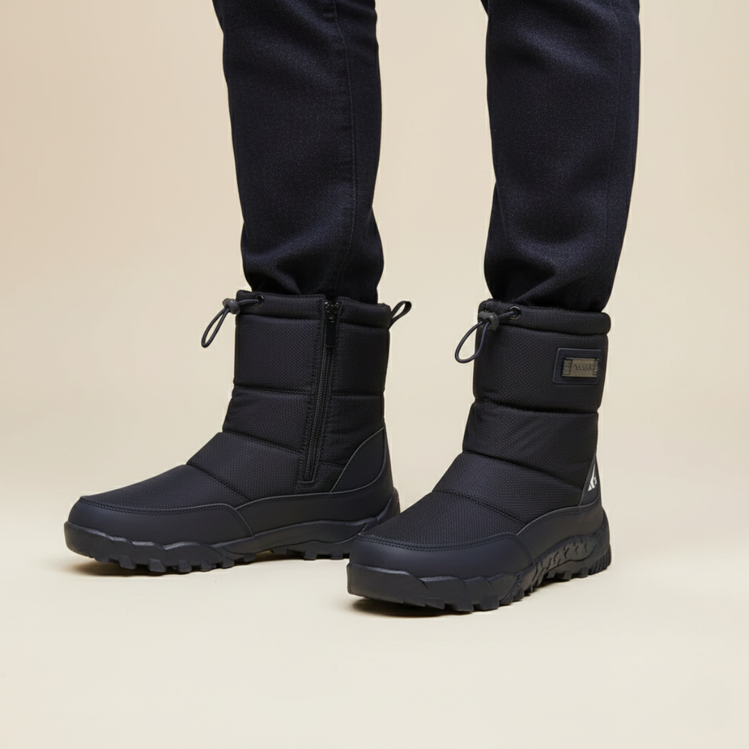 Kit | Quilted Zip Snow Boots