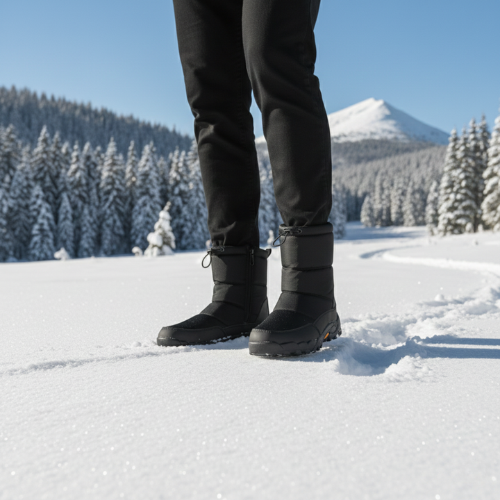 Kit | Quilted Zip Snow Boots