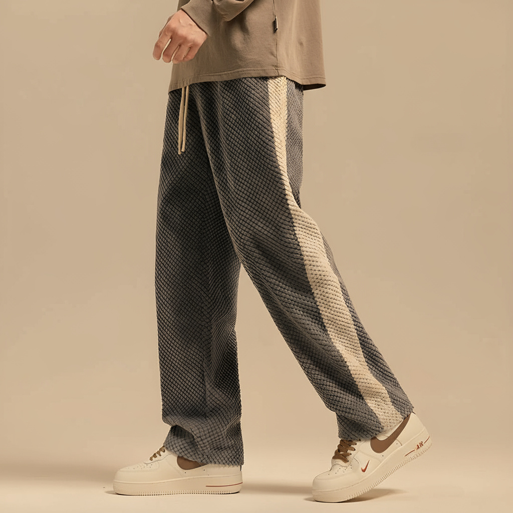 Reed mens quilted sweatpants