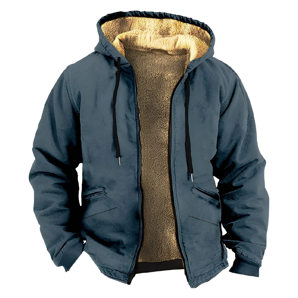Frank | Mens Sherpa Lined Tribal Print Hoodie