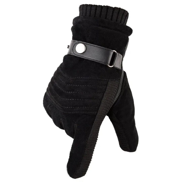 Emery | Suede Faux Fur Winter Gloves