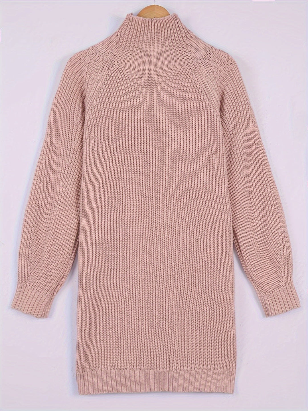 Kara | Oversized Turtleneck Sweater Dress Mini