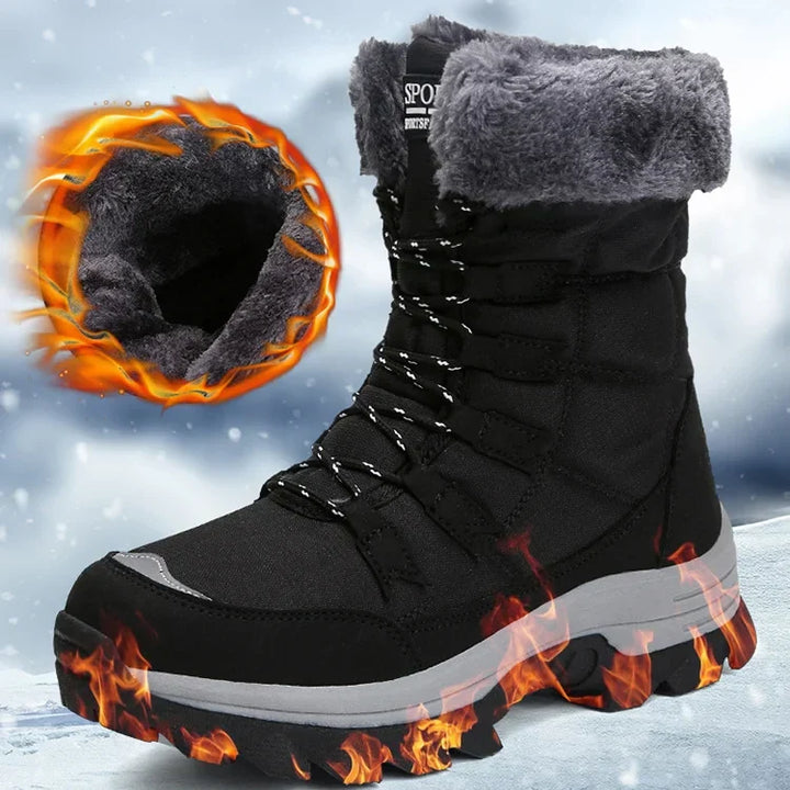 Nova | Quilted Lace-Up Winter Boots SPORT