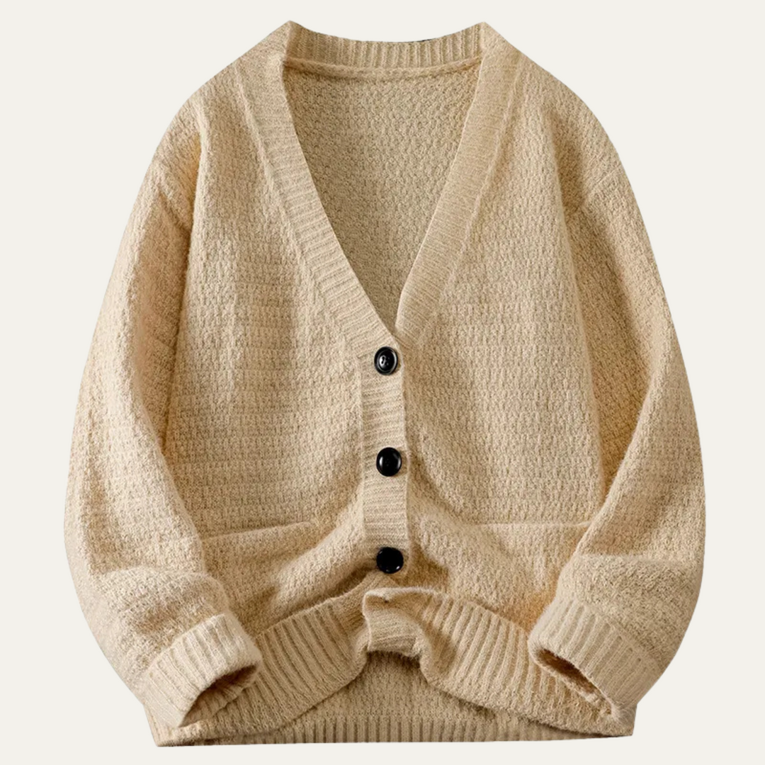 Phoenix | V-Neck Button Cardigan with Pockets