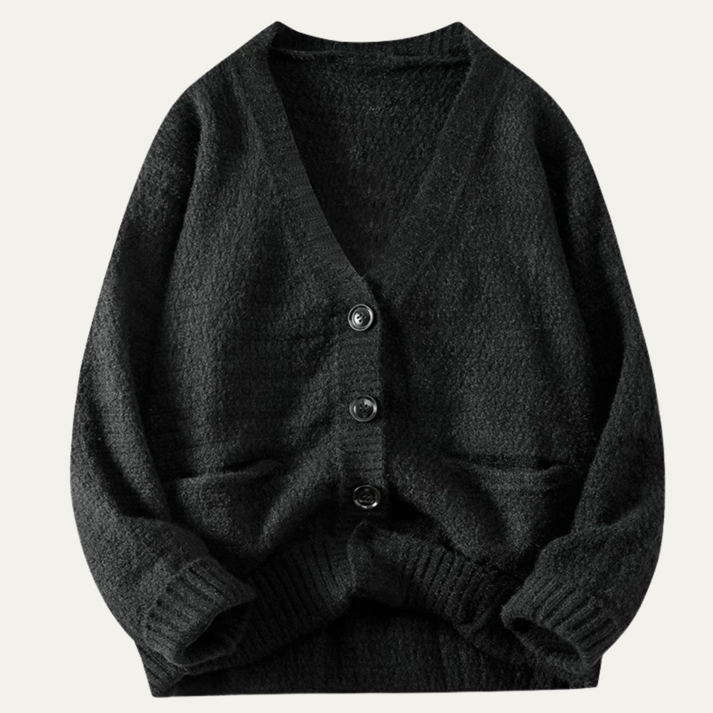 Phoenix | V-Neck Button Cardigan with Pockets