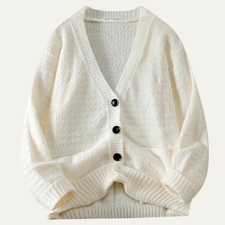 Phoenix | V-Neck Button Cardigan with Pockets