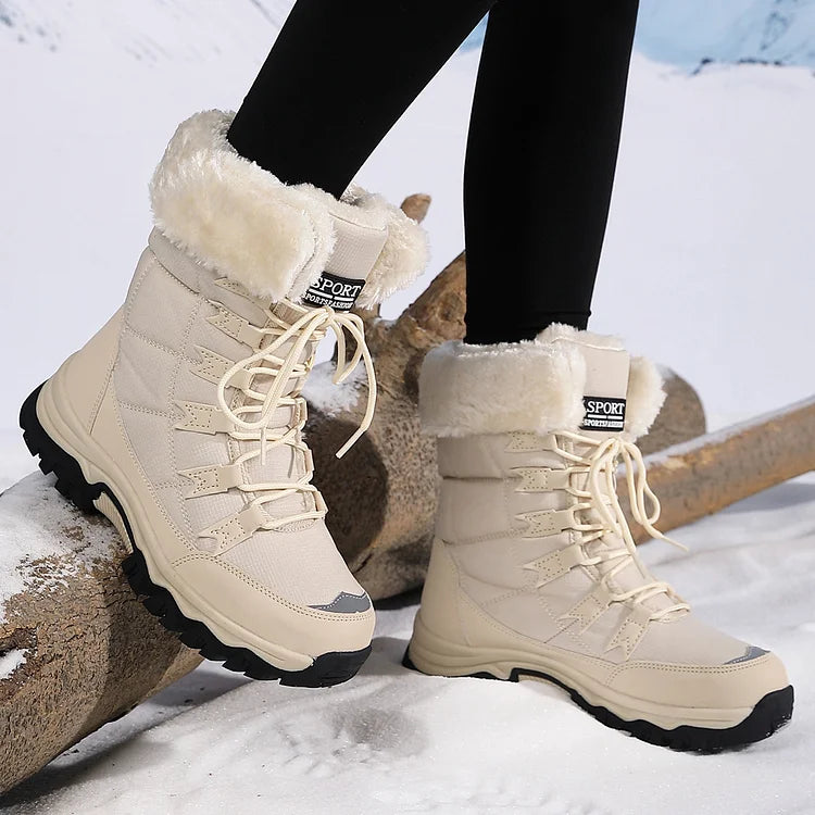 Nova | Quilted Lace-Up Winter Boots SPORT