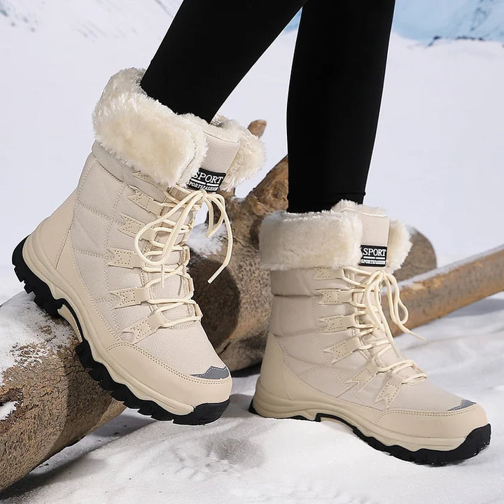 Nova | Quilted Lace-Up Winter Boots SPORT