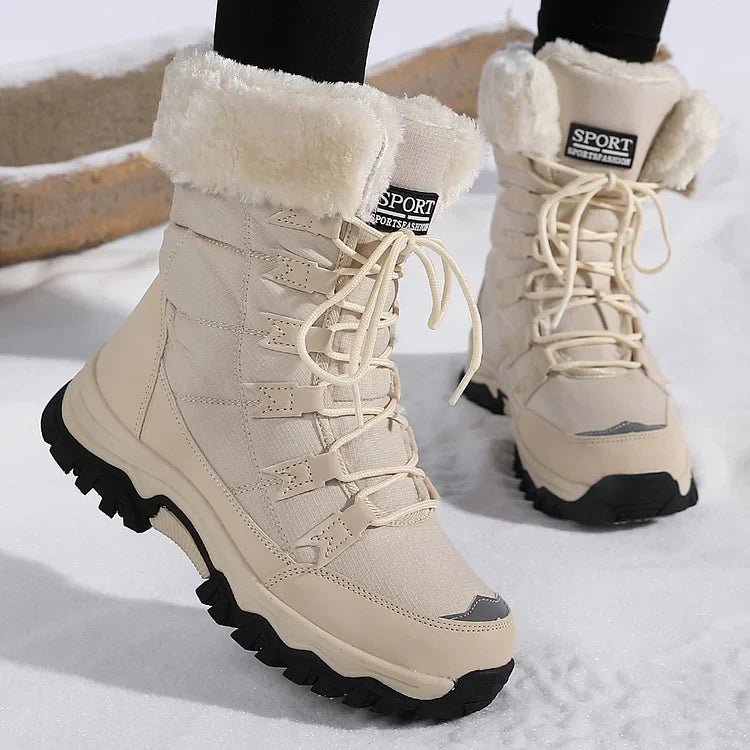Nova | Quilted Lace-Up Winter Boots SPORT