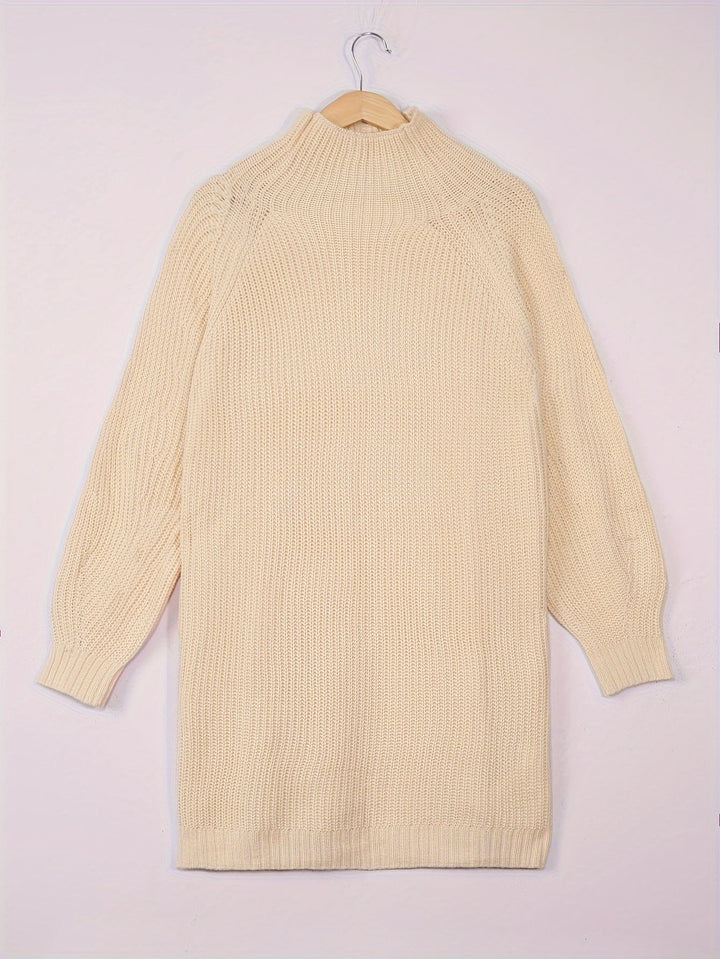Kara | Oversized Turtleneck Sweater Dress Mini