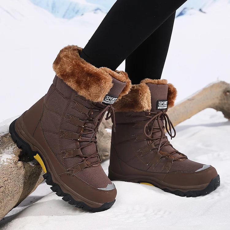 Nova | Quilted Lace-Up Winter Boots SPORT