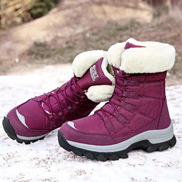 Nova | Quilted Lace-Up Winter Boots SPORT