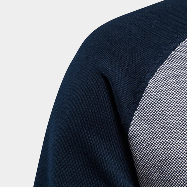 Miles | Mens Fitted Knitted Zip Cardigan