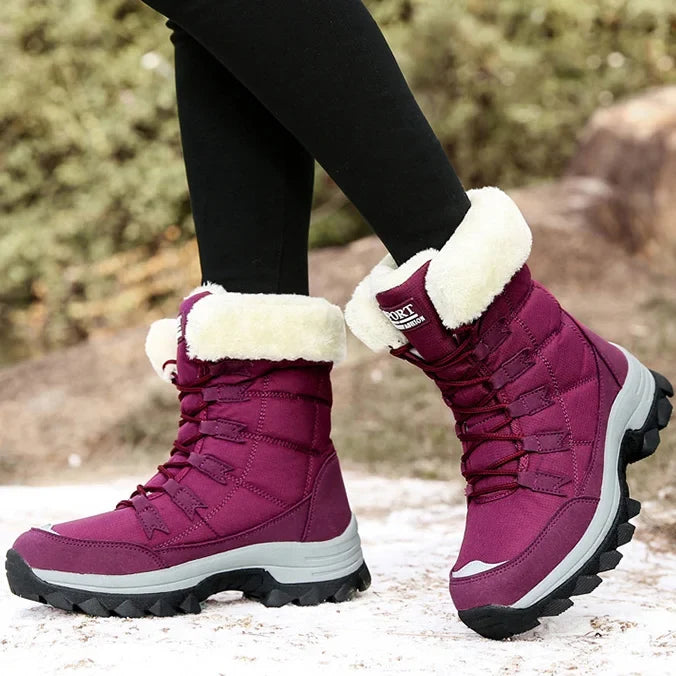 Nova | Quilted Lace-Up Winter Boots SPORT