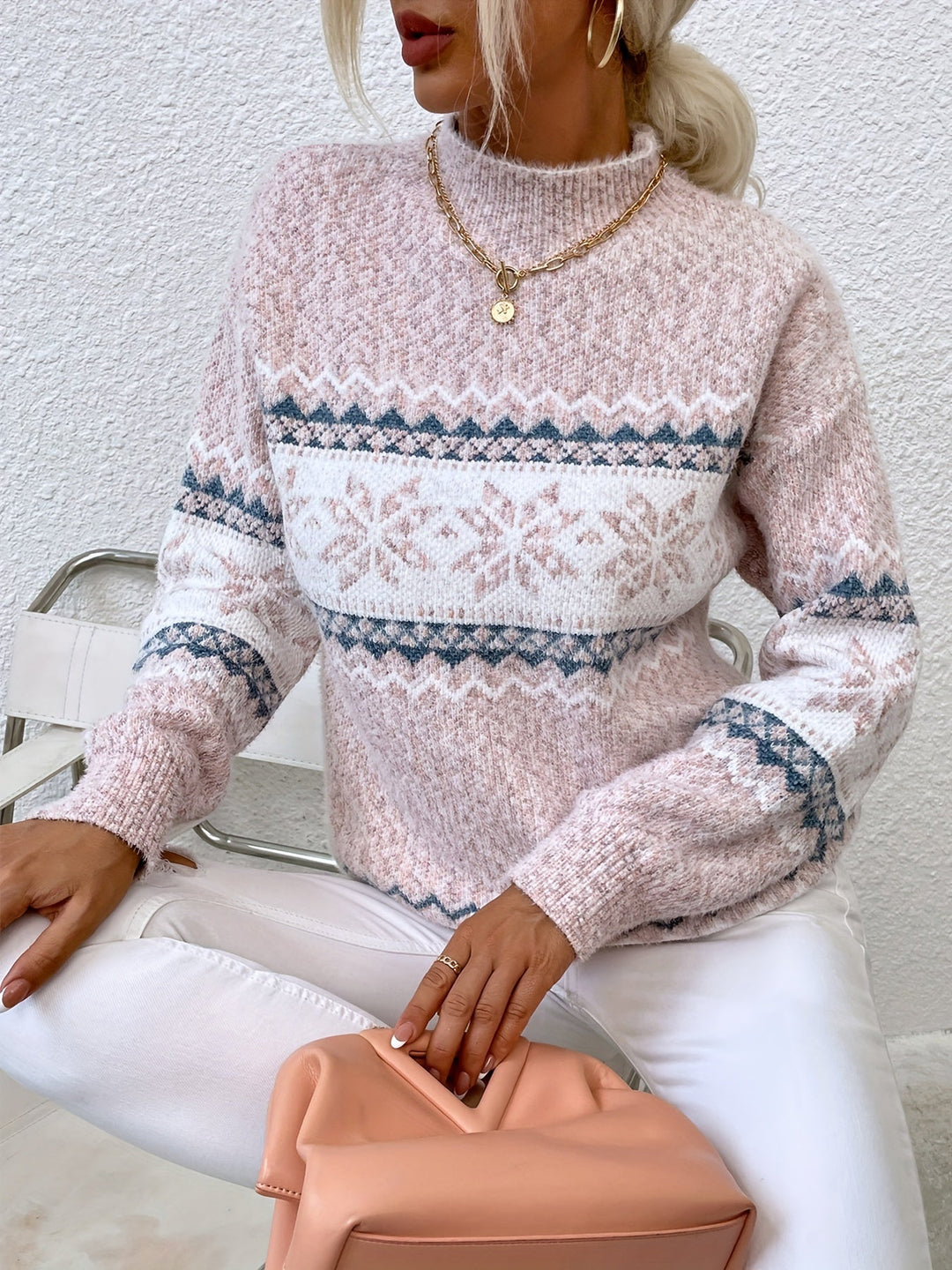 Ocean | Ribbed Crew-Neck Sweater – Casual &amp; Everyday