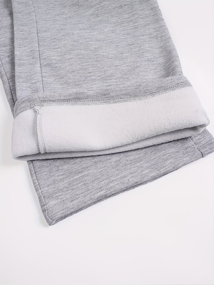 Sutton | Relaxed Fit Fleece Cargo Sweatpants Wide Leg