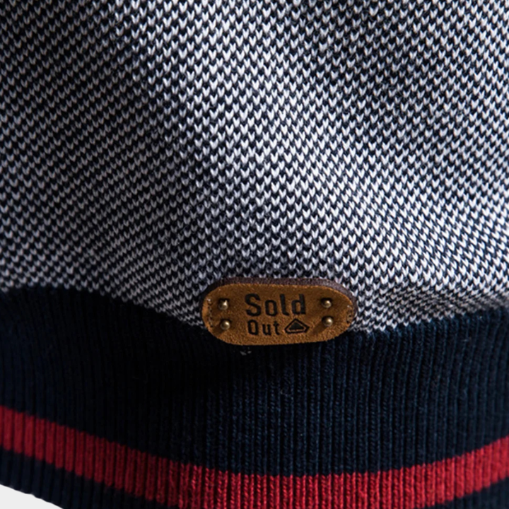 Miles | Mens Fitted Knitted Zip Cardigan