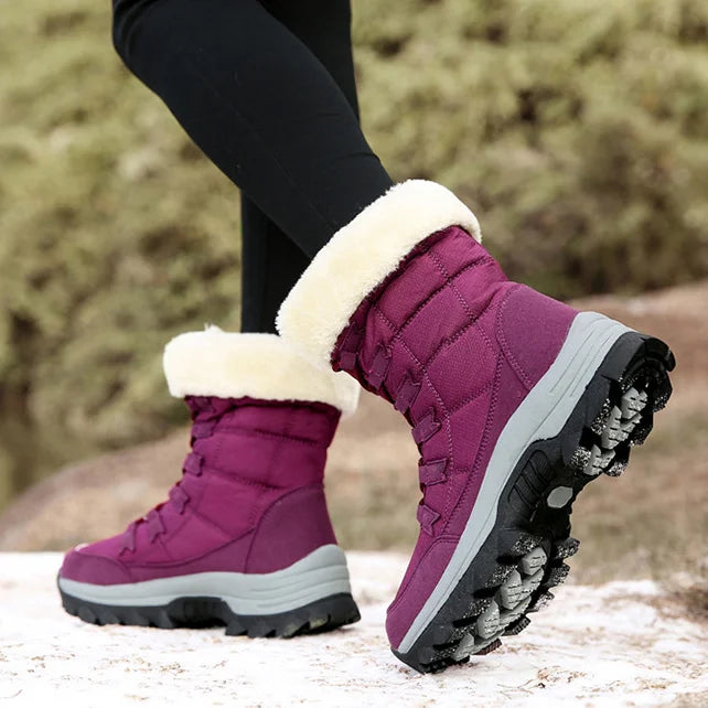 Nova | Quilted Lace-Up Winter Boots SPORT
