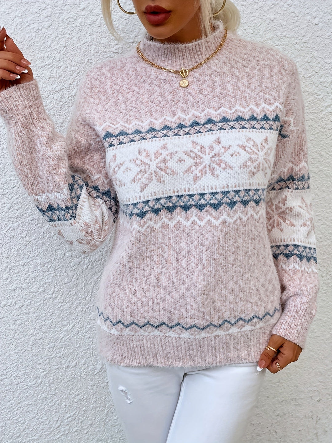 Ocean | Ribbed Crew-Neck Sweater – Casual &amp; Everyday