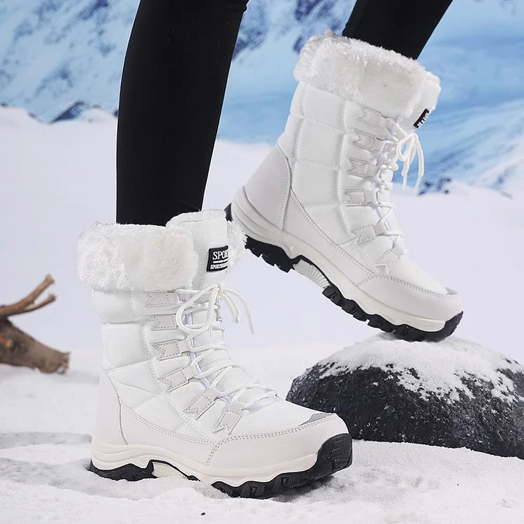 Nova | Quilted Lace-Up Winter Boots SPORT