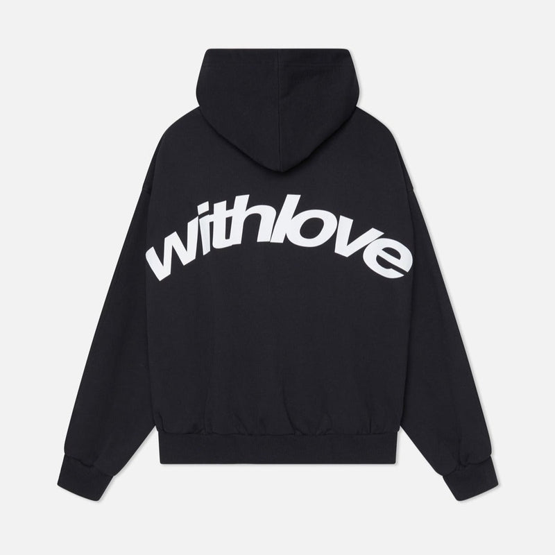 Rowan | Blue Oversized Cropped Pull-On Hoodie