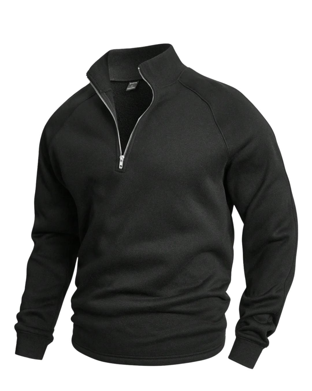 Taylor mens quarter zip fleece sweater