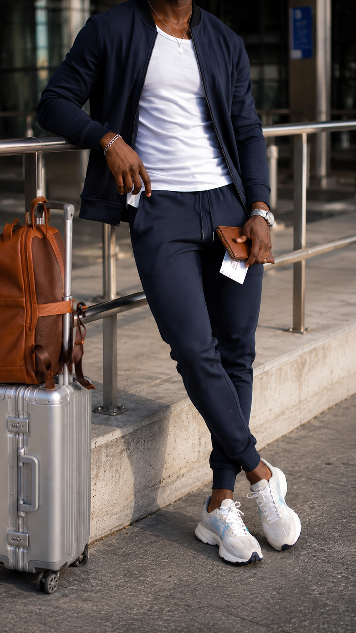 Rowan mens bomber jacket and joggers set