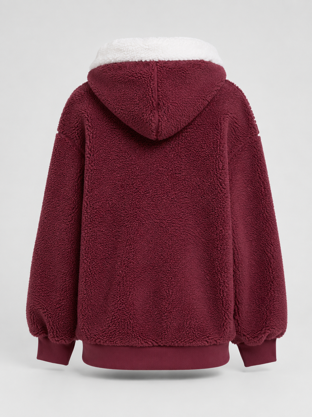 Willow | Womens Oversized Full-Zip Sherpa Hoodie